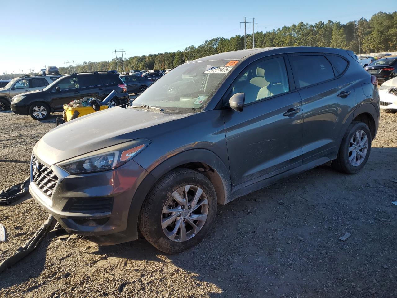 Lot #3316066331 2020 HYUNDAI TUCSON SE