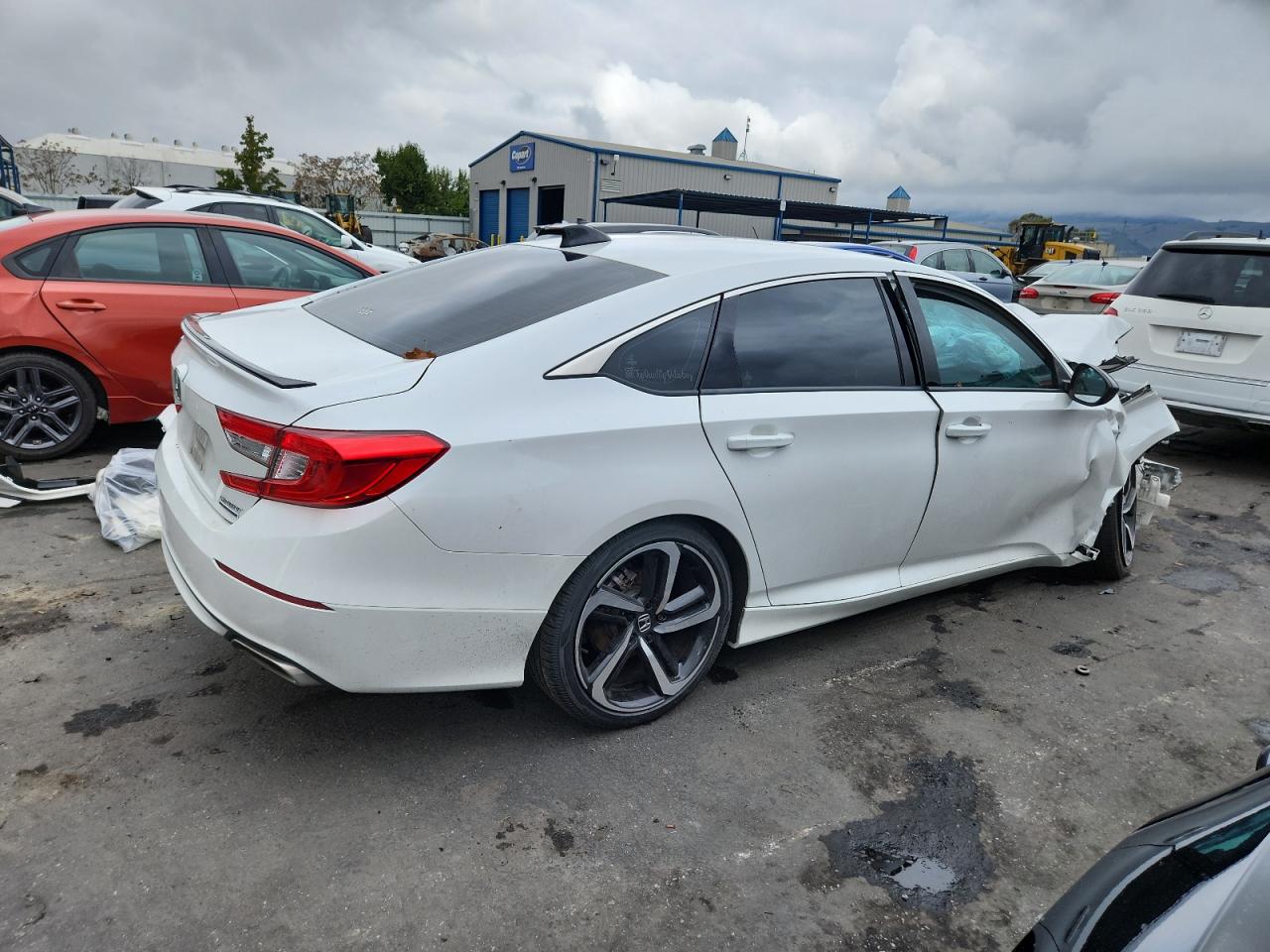 Lot #3293424473 2021 HONDA ACCORD SPO