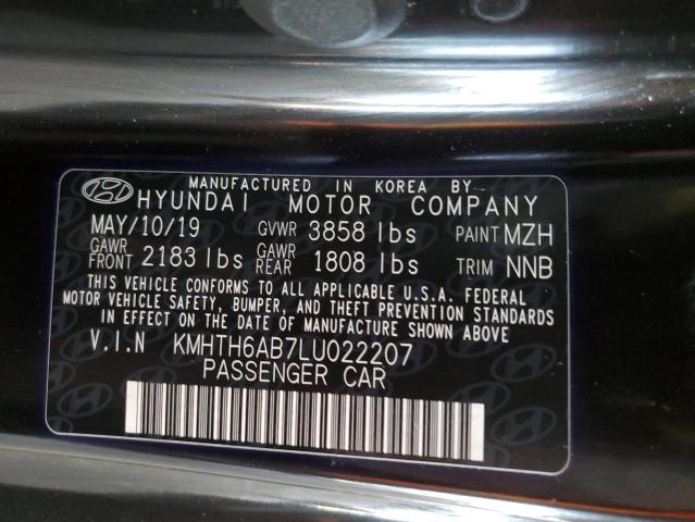 2020 HYUNDAI VELOSTER T #3287307984