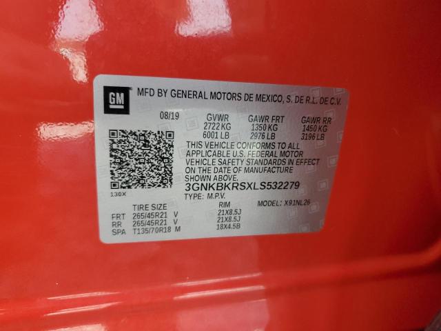 2020 CHEVROLET BLAZER RS #3296311414