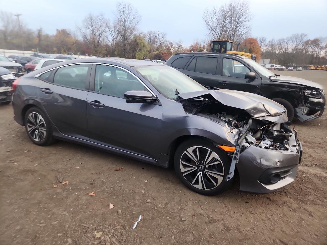 Lot #3308214198 2018 HONDA CIVIC EX