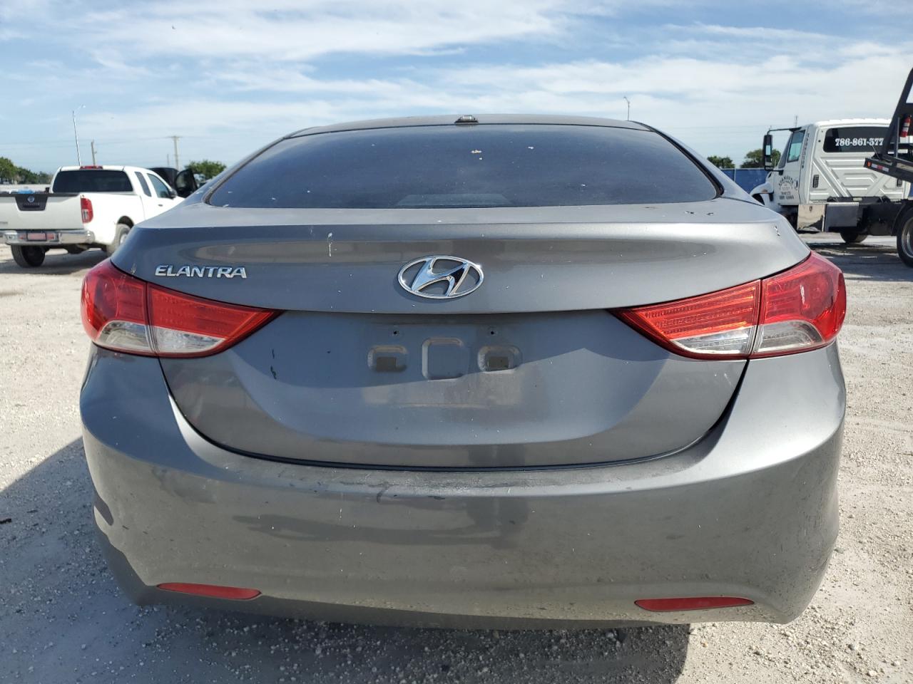 Lot #3318960935 2013 HYUNDAI ELANTRA GL