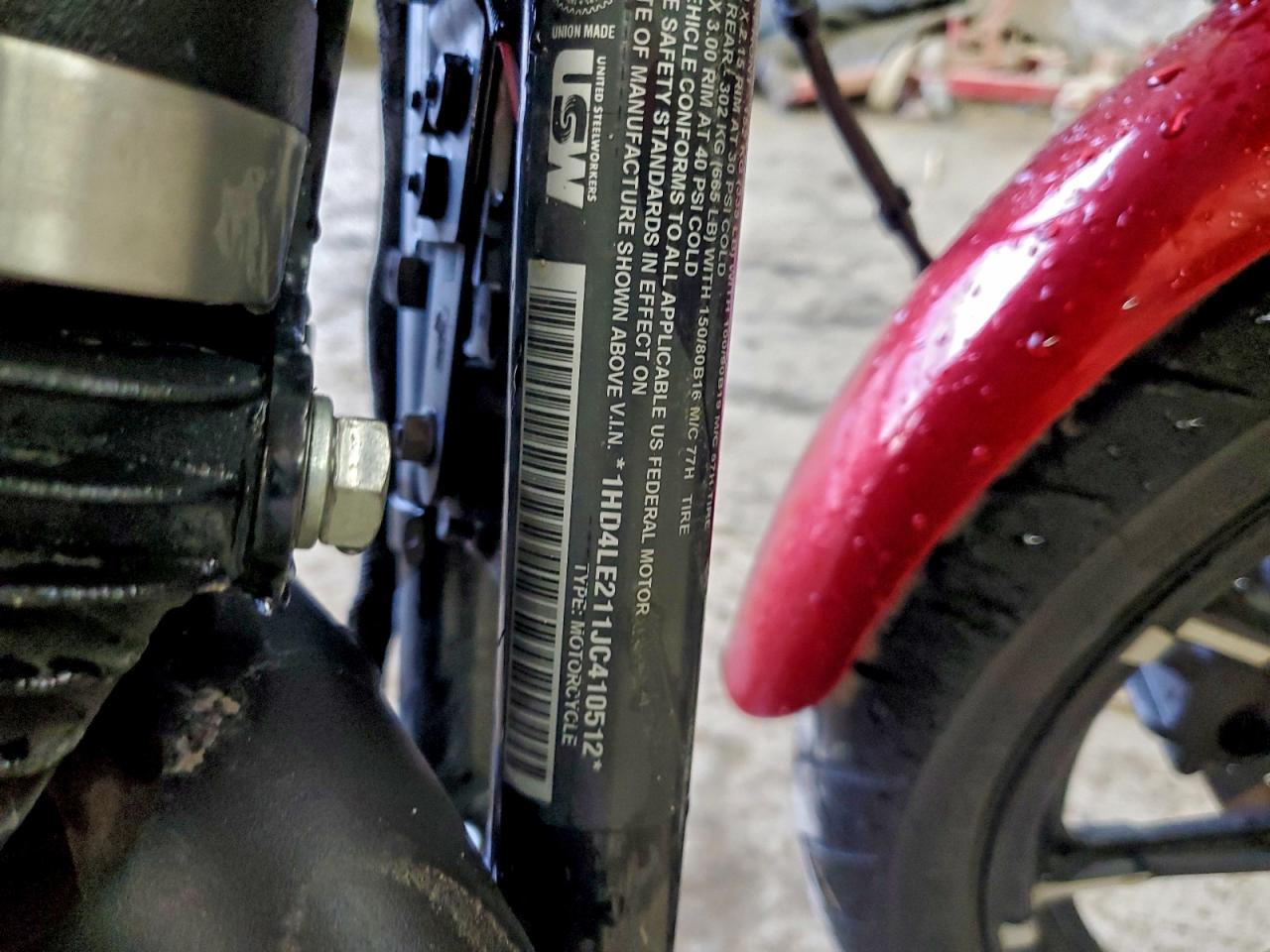 Lot #3298095172 2018 HARLEY-DAVIDSON XL883 IRON