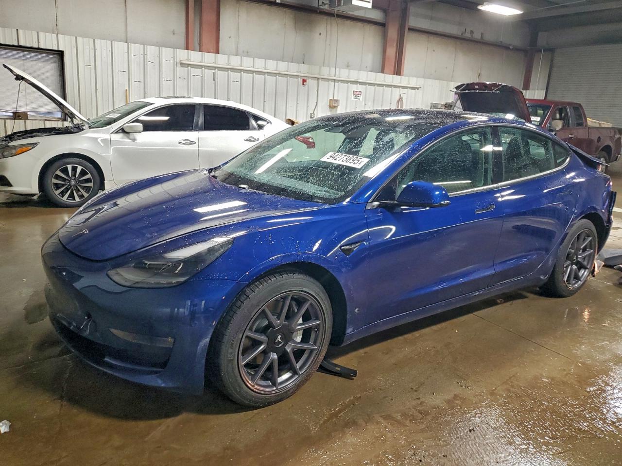 Lot #3302657008 2021 TESLA MODEL 3