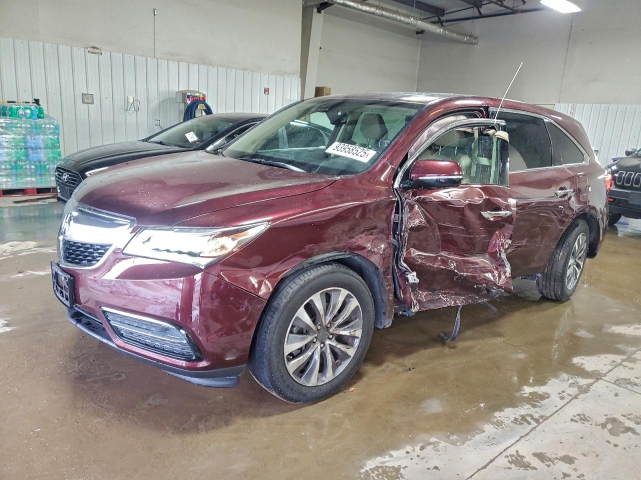 Lot #3302803955 2016 ACURA MDX TECHNO
