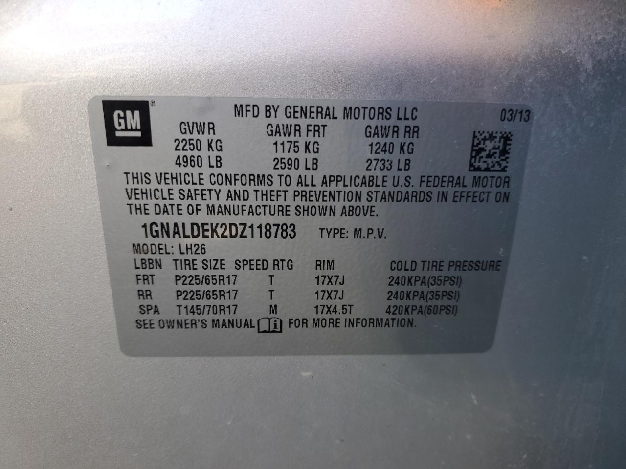 CHEVROLET EQUINOX LT