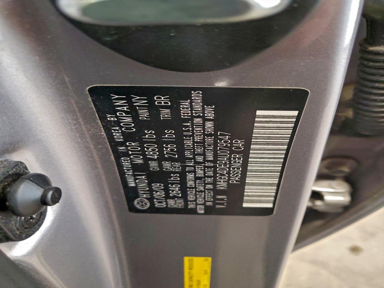 HYUNDAI GENESIS 3.8L