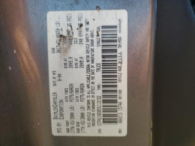 2005 DODGE RAM 1500 S #3291396134