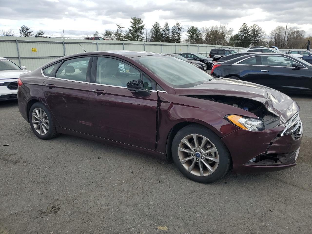 Lot #3311621274 2017 FORD FUSION SE