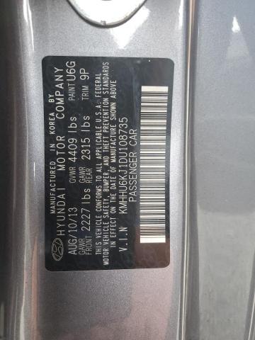 2013 HYUNDAI GENESIS CO - KMHHU6KJ1DU108735