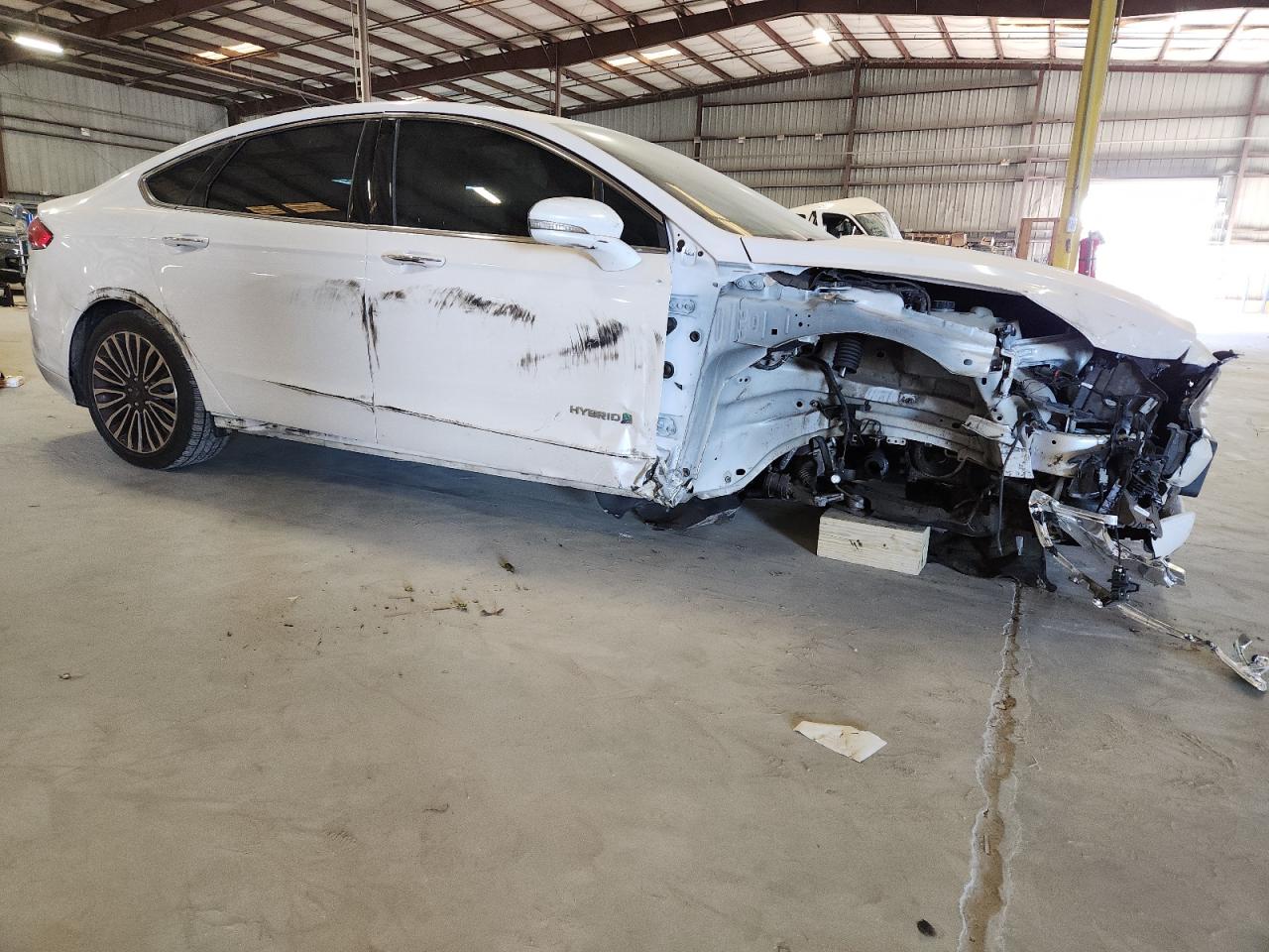 Lot #3302885947 2017 FORD FUSION TIT