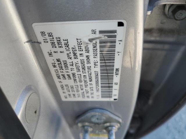 2008 HONDA ACCORD EXL #3285627281