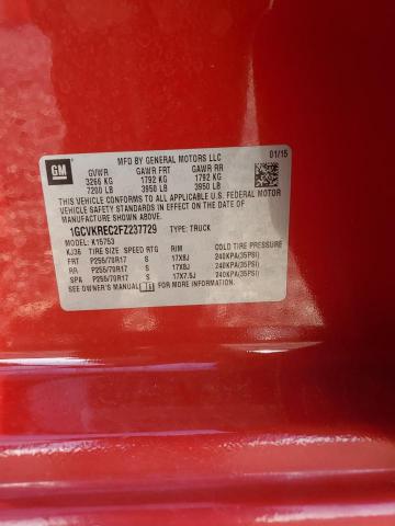 2015 CHEVROLET SILVERADO #3308466313