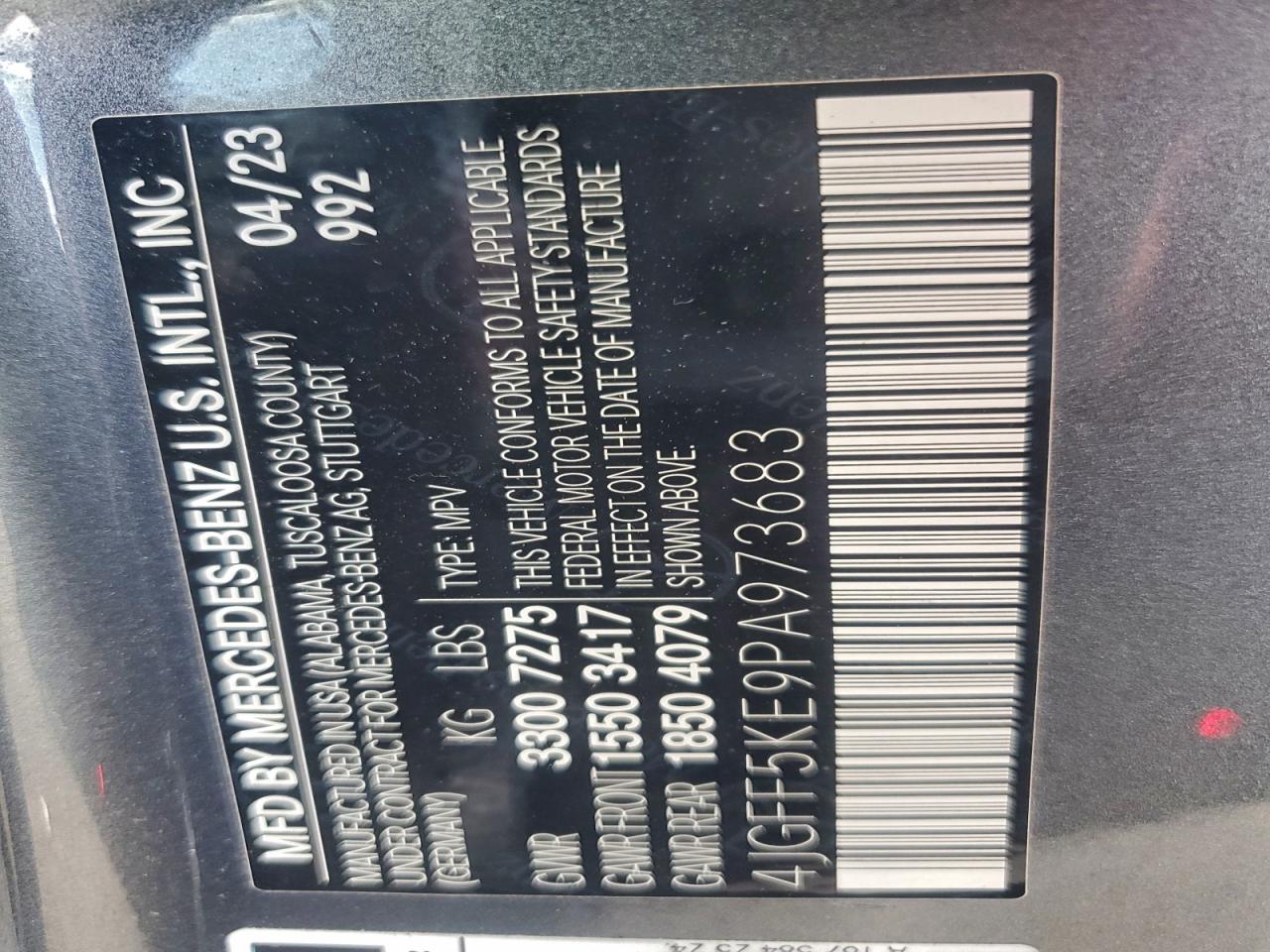 MERCEDES-BENZ GLS-CLASS 450 4MATIC