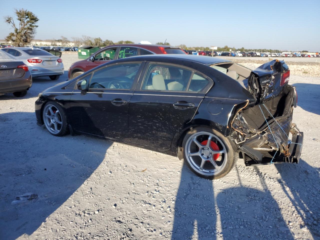 Lot #3296234438 2015 HONDA CIVIC LX