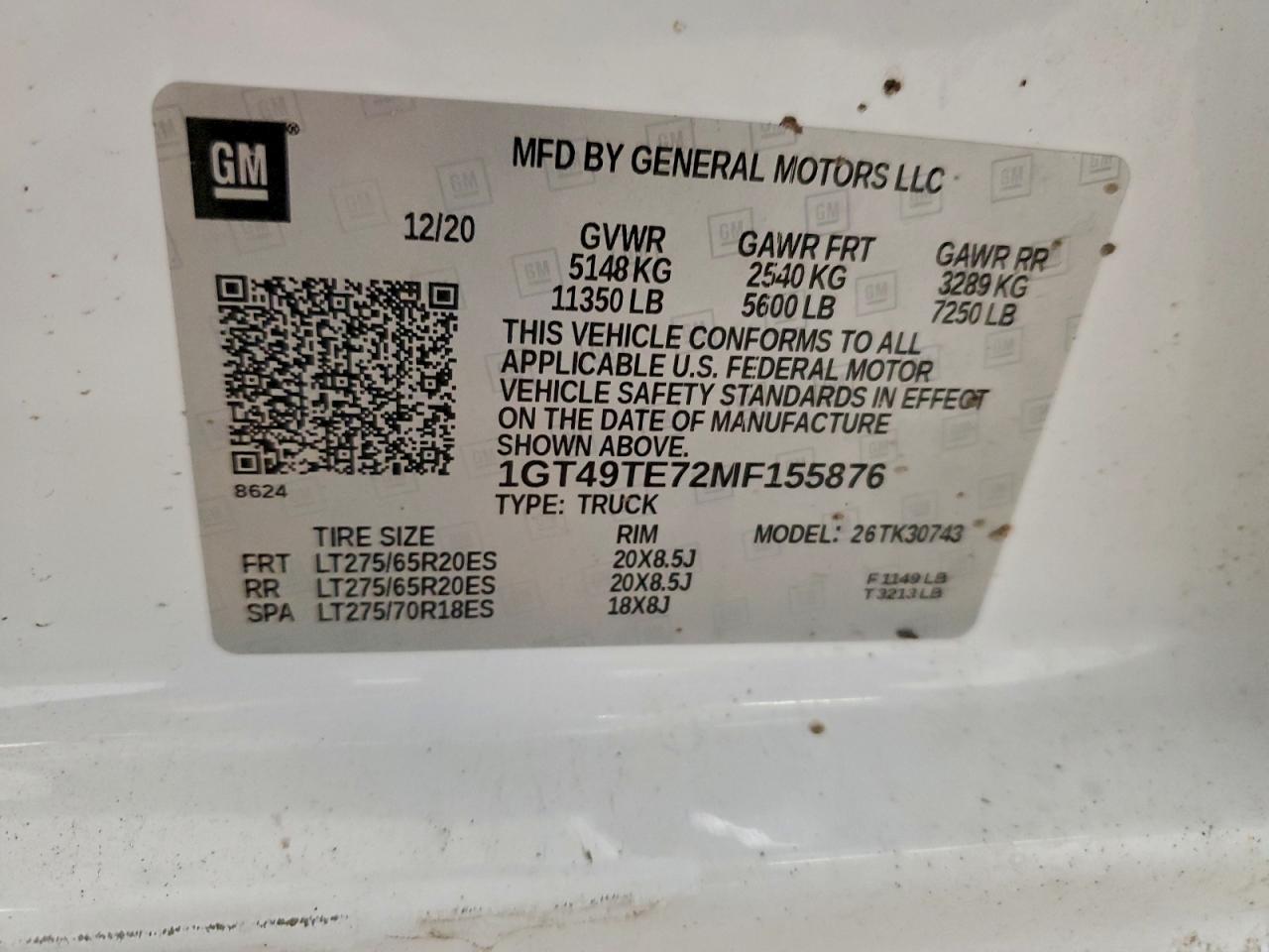 GMC SIERRA K3500 SLE