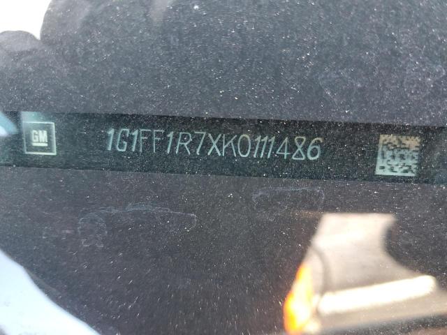 2019 CHEVROLET CAMARO SS - 1G1FF1R7XK0111486