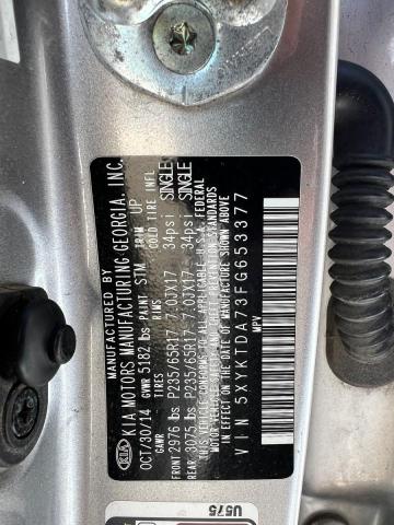 2015 KIA SORENTO LX - 5XYKTDA73FG653377