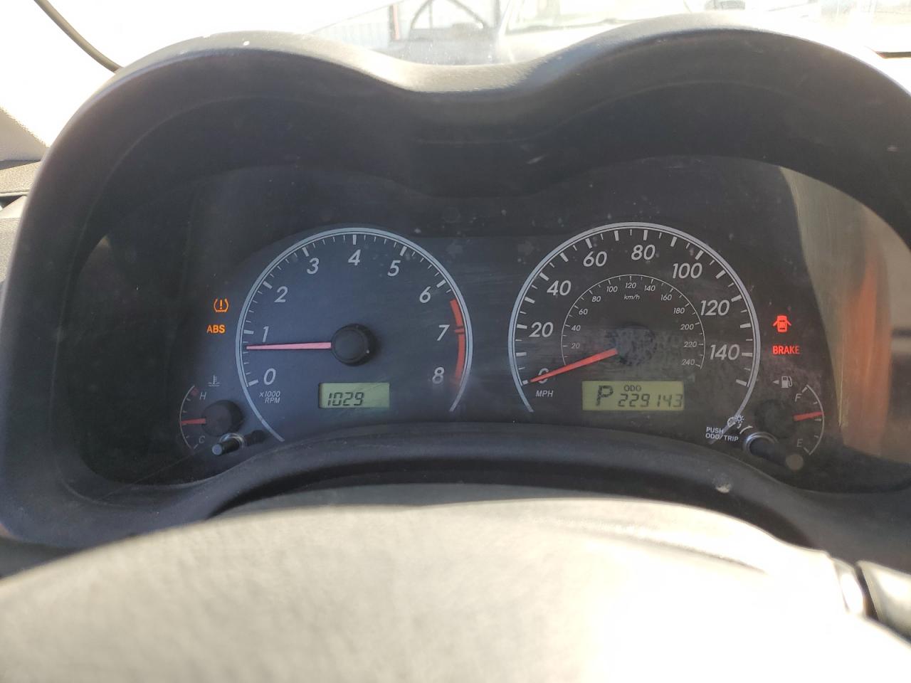 Lot #3284057513 2009 TOYOTA COROLLA BA