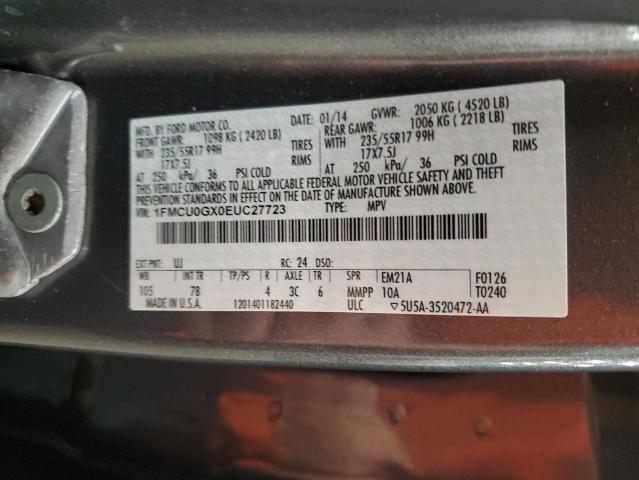 2014 FORD ESCAPE SE #3296239467