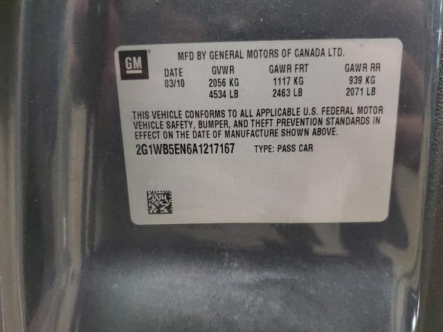 2010 CHEVROLET IMPALA LT #3303978701