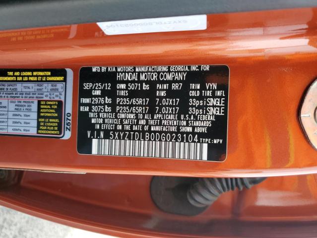 2013 HYUNDAI SANTA FE S #3291333134