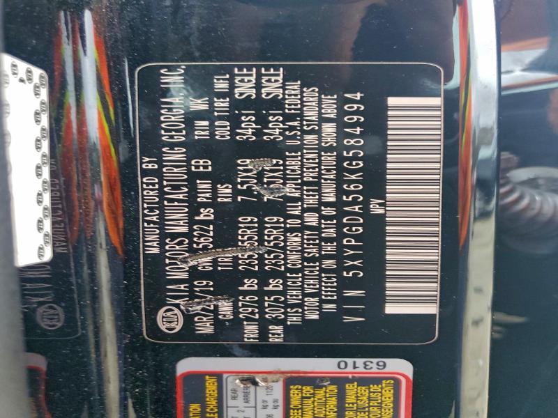 2019 KIA SORENTO LX #3297943784