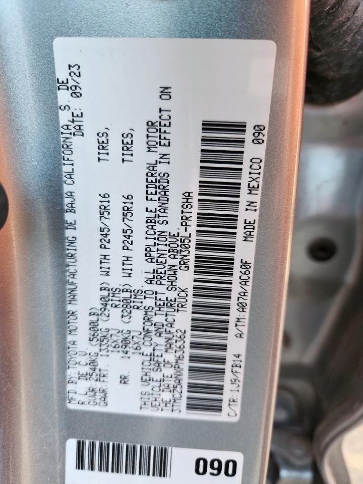 TOYOTA TACOMA DOUBLE CAB