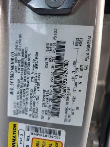 2015 FORD FUSION TIT #3303817426