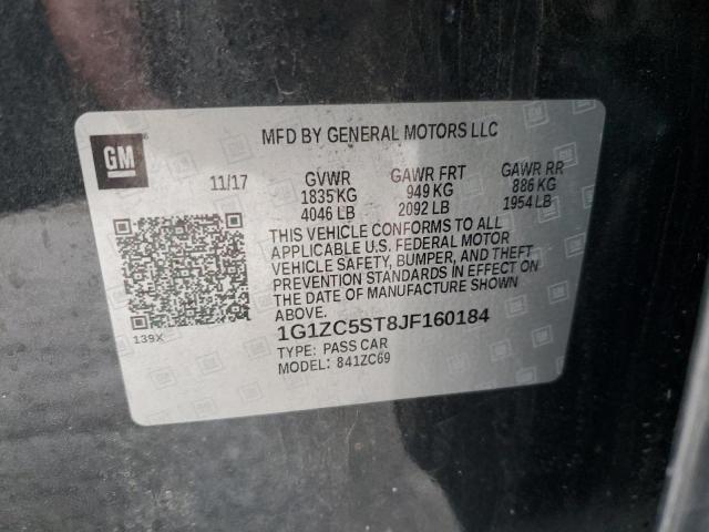 2018 CHEVROLET MALIBU LS #3309505570