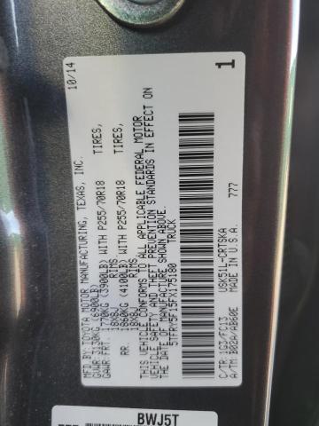 2015 TOYOTA TUNDRA DOU #3292386279