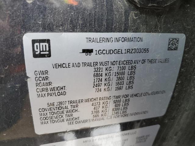 2024 CHEVROLET SILVERADO - 1GCUDGEL1RZ303055