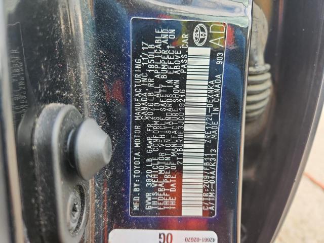 2018 TOYOTA COROLLA L #3298024146