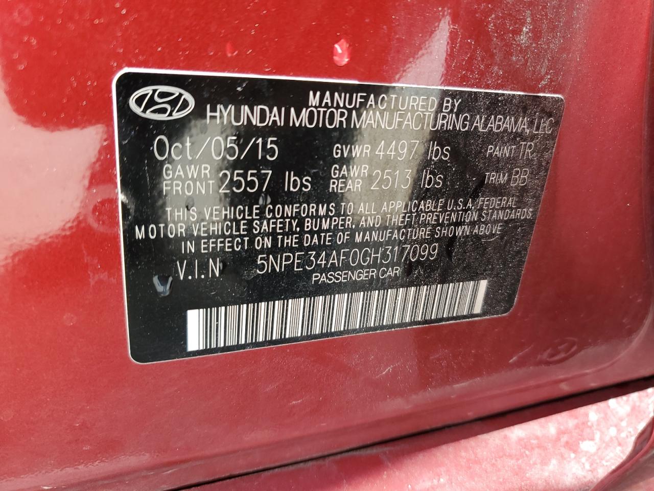 HYUNDAI SONATA SPORT