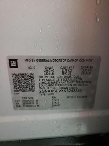 2019 CHEVROLET EQUINOX LS - 2GNAXSEVXK6242280