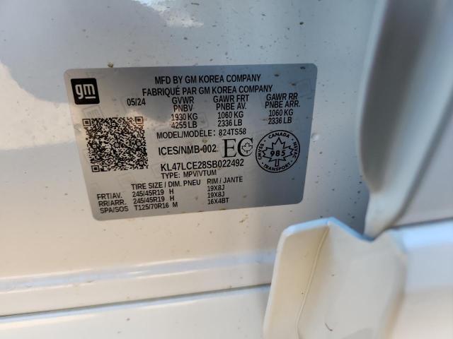 2025 BUICK ENVISTA AV KL47LCE28SB022492