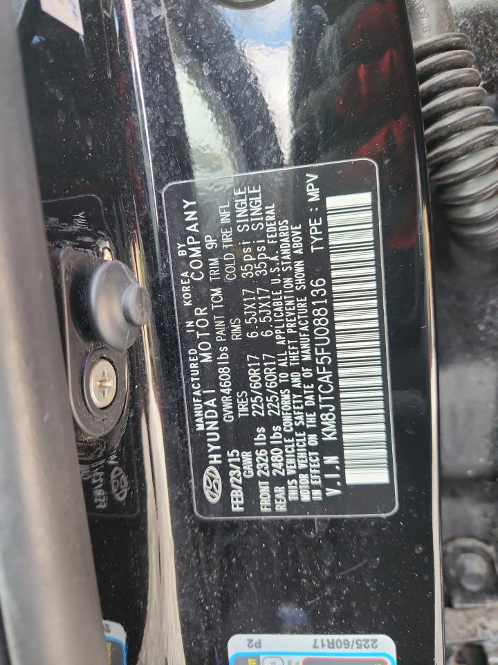 Lot #3304538457 2015 HYUNDAI TUCSON GLS