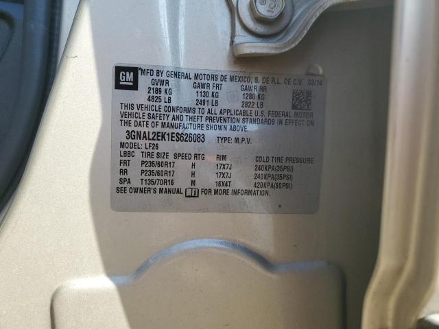 2014 CHEVROLET CAPTIVA LS #3284102549