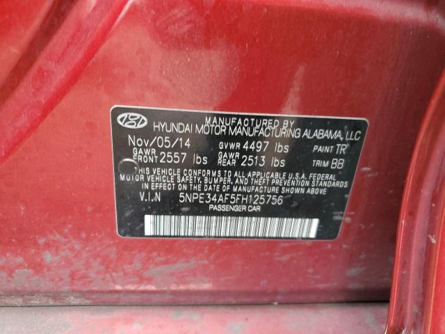 2015 HYUNDAI SONATA SPO #3292468713