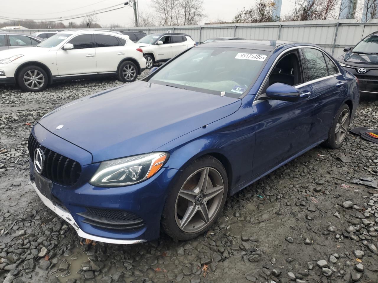 Lot #3301818338 2017 MERCEDES-BENZ C 300 4MAT