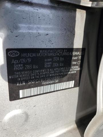 2019 HYUNDAI ELANTRA SE #3303969717