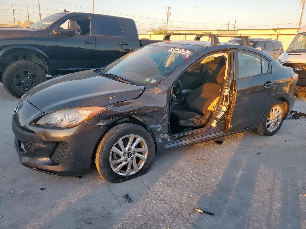 Lot #3287503991 2013 MAZDA 3 I