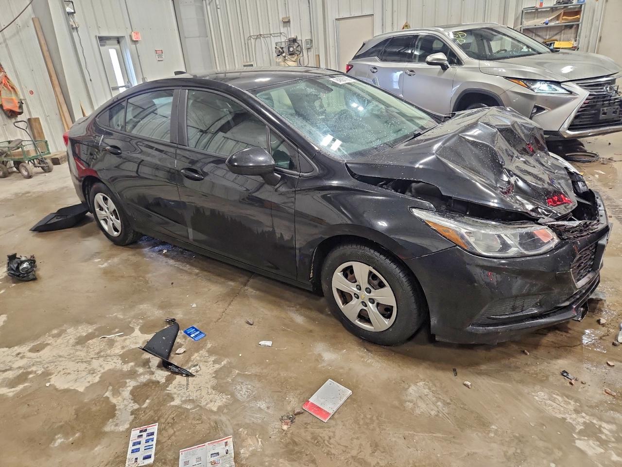 Lot #3309640120 2017 CHEVROLET CRUZE LS