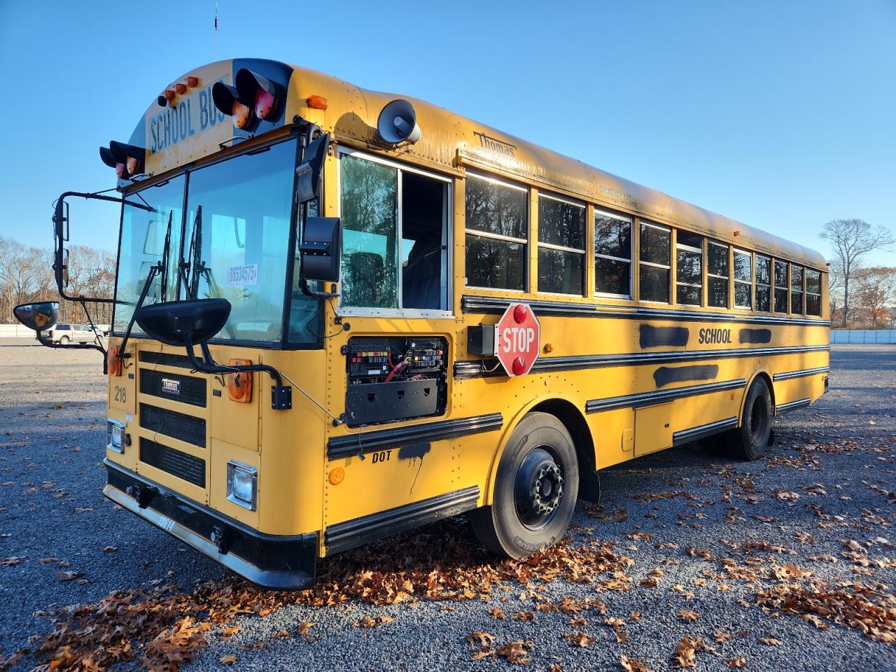 Lot #3287416370 2011 THOMAS SCHOOL BUS