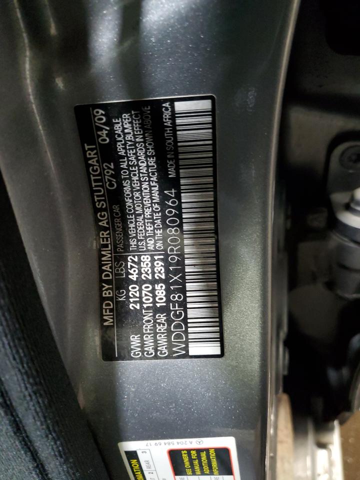 Lot #3302715043 2009 MERCEDES-BENZ C 300 4MAT