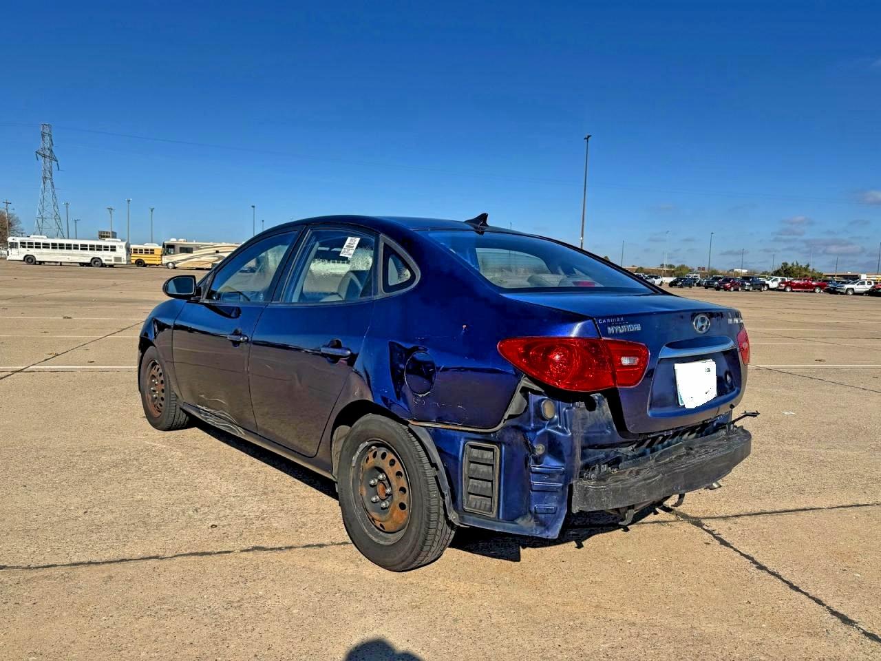 HYUNDAI ELANTRA BLUE