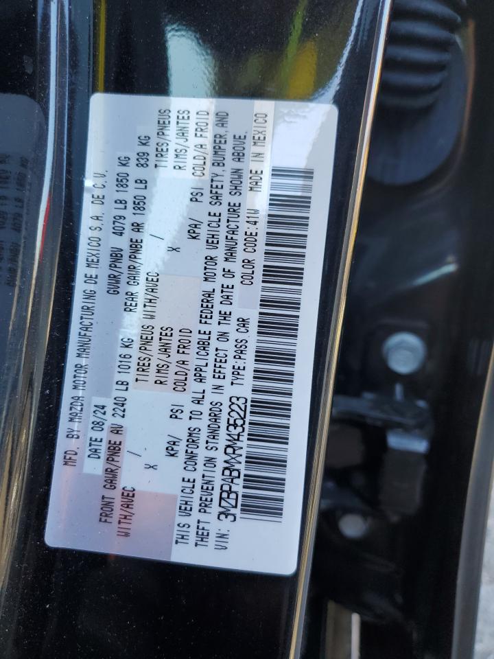 MAZDA 3 SELECT SPORT