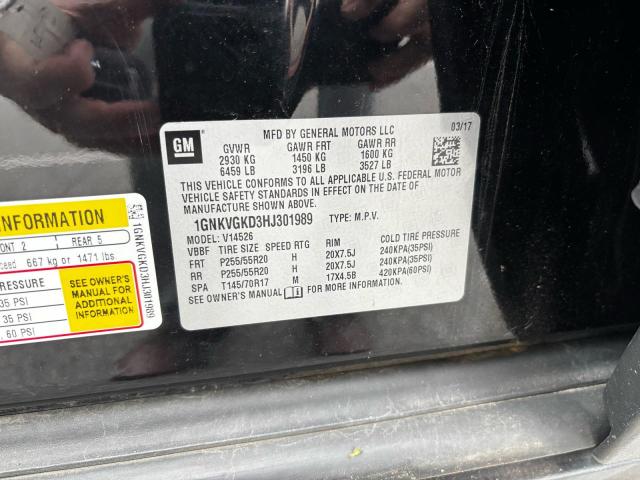 2017 CHEVROLET TRAVERSE L #3290130263