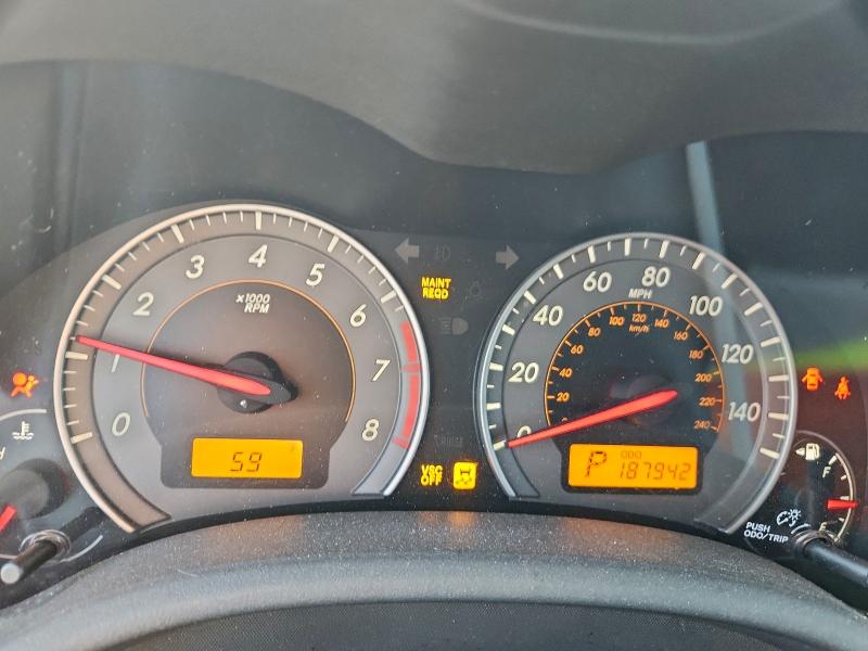 2010 TOYOTA COROLLA BA #3296881839