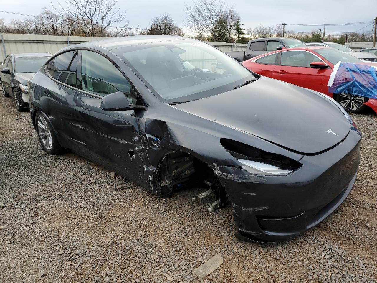 Lot #3301796346 2024 TESLA MODEL Y